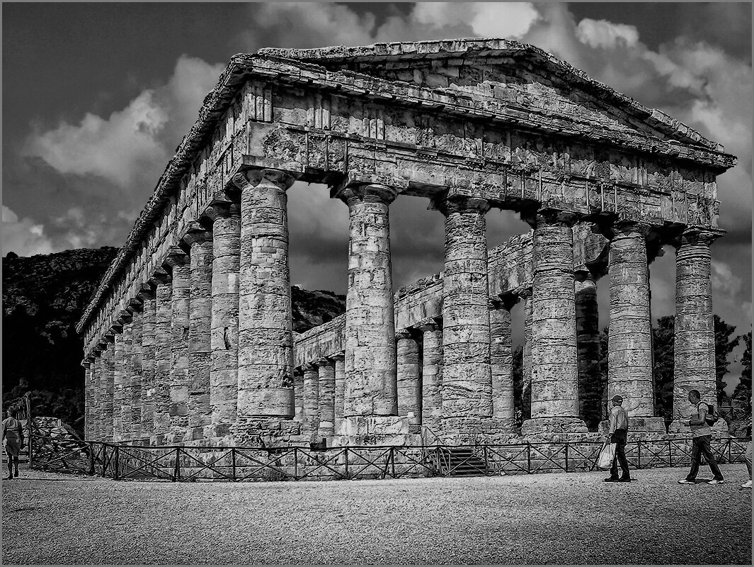 Древнегреческий храм. Седжеста. Сицилия - Lmark 