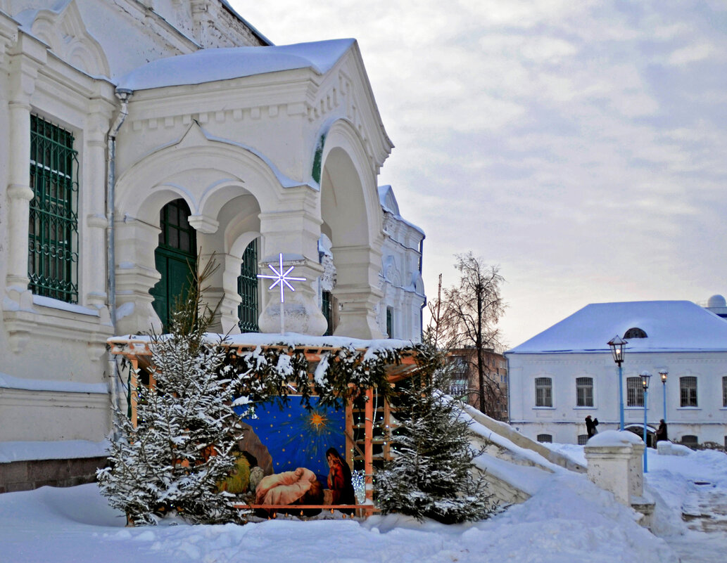 Рождественский вертеп у Благовещенского собора - Нина Синица