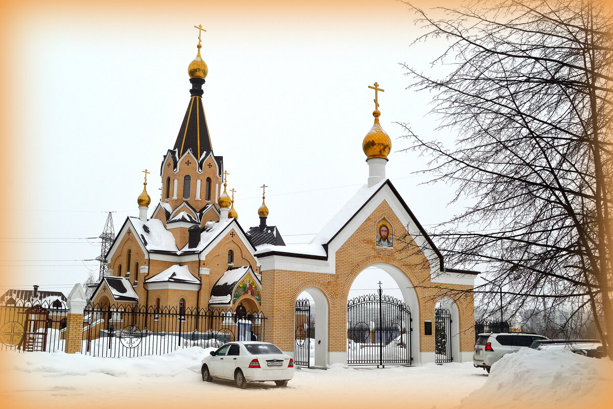 Храм в праздничные дни - Татьяна Лютаева