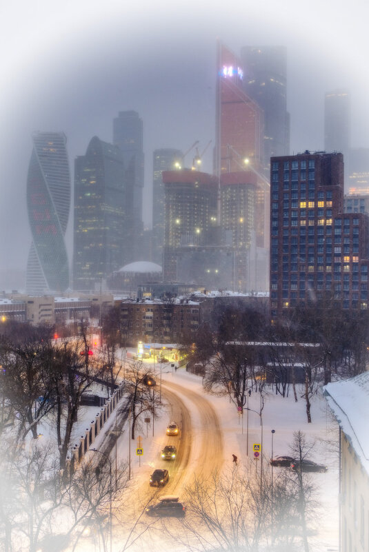 Москва-Сити в тумане - Георгий А