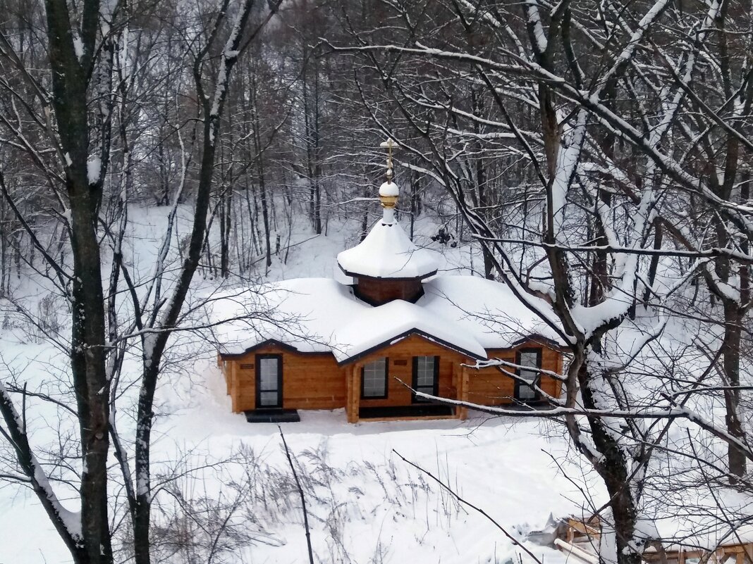 Купель в монастыре - Galina Solovova