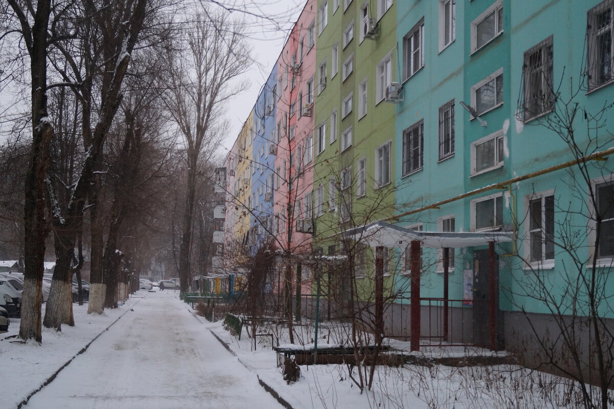 разноцветный дом в Ростове - Vlad Proshin 