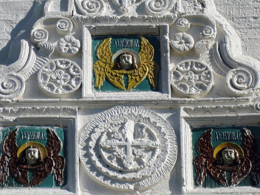 Декор Церкви Святого Духа в солотчинском монастыре - Galina Solovova