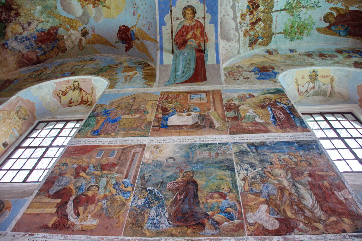 настенные фрески монастыря - Валентина Папилова