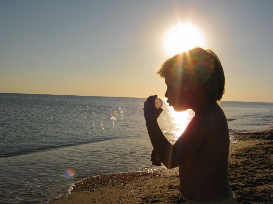 Море,солнце,пузыри:) - ольга хадыкина