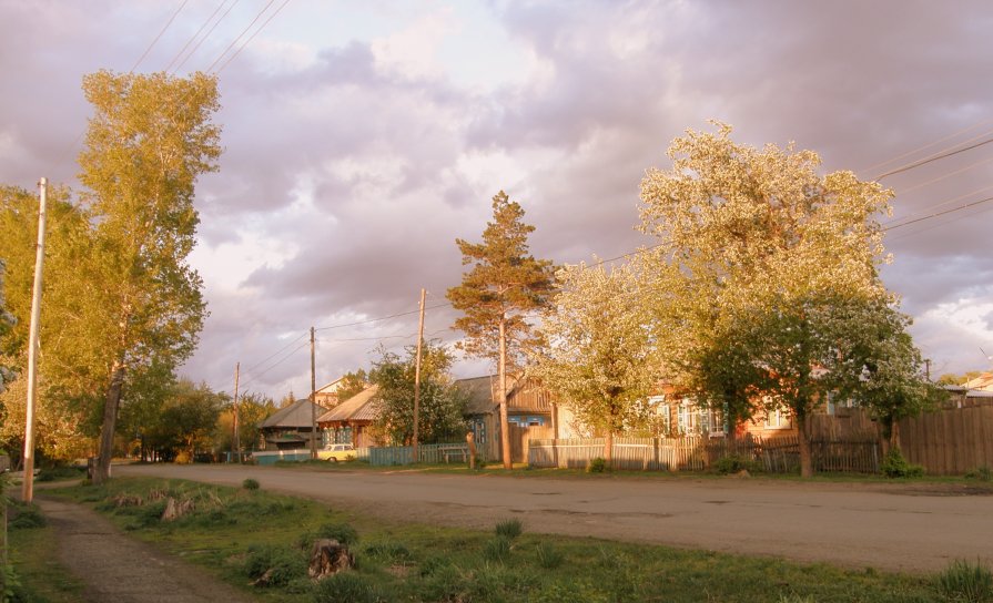 закат на улице - Евгения Шикалова