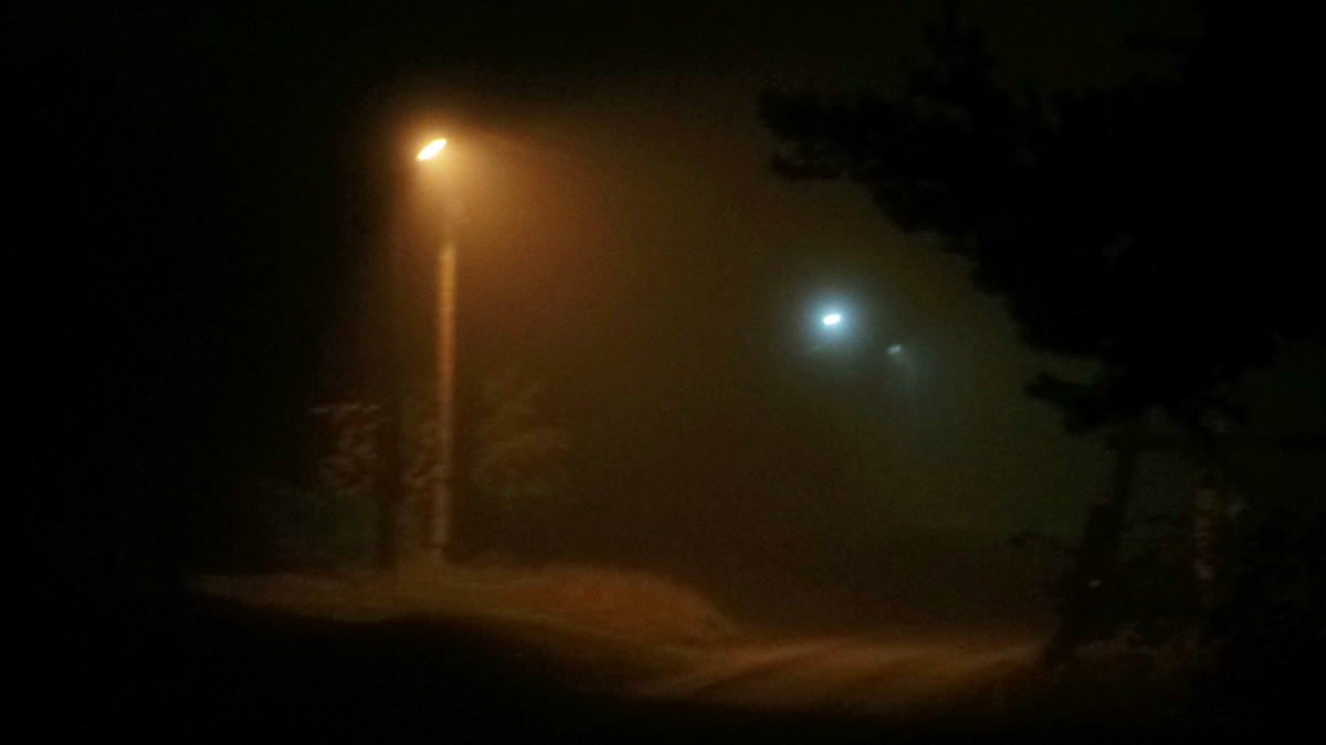 туман, ночь,улица,фонари... - Олег Петрушов