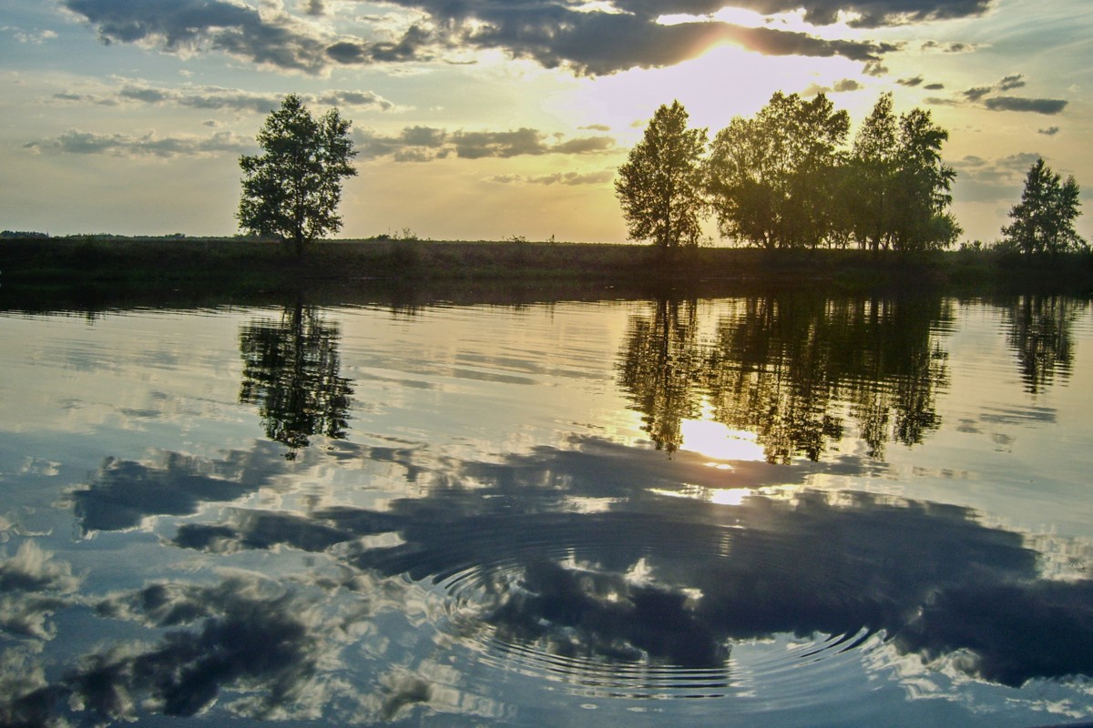 Закат на Лебяжьем озере - Ирина Приходько