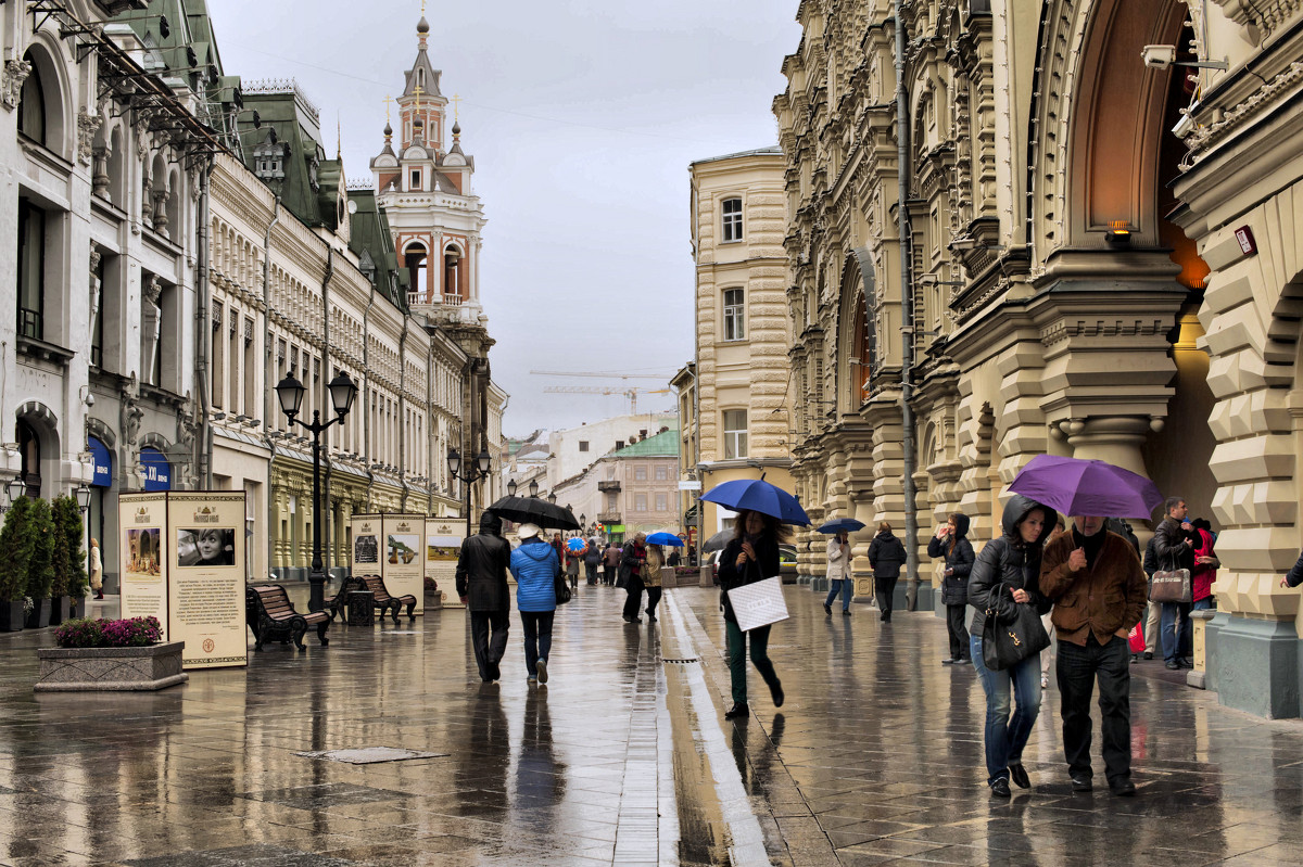 В Москве дождь - Борис Гольдберг