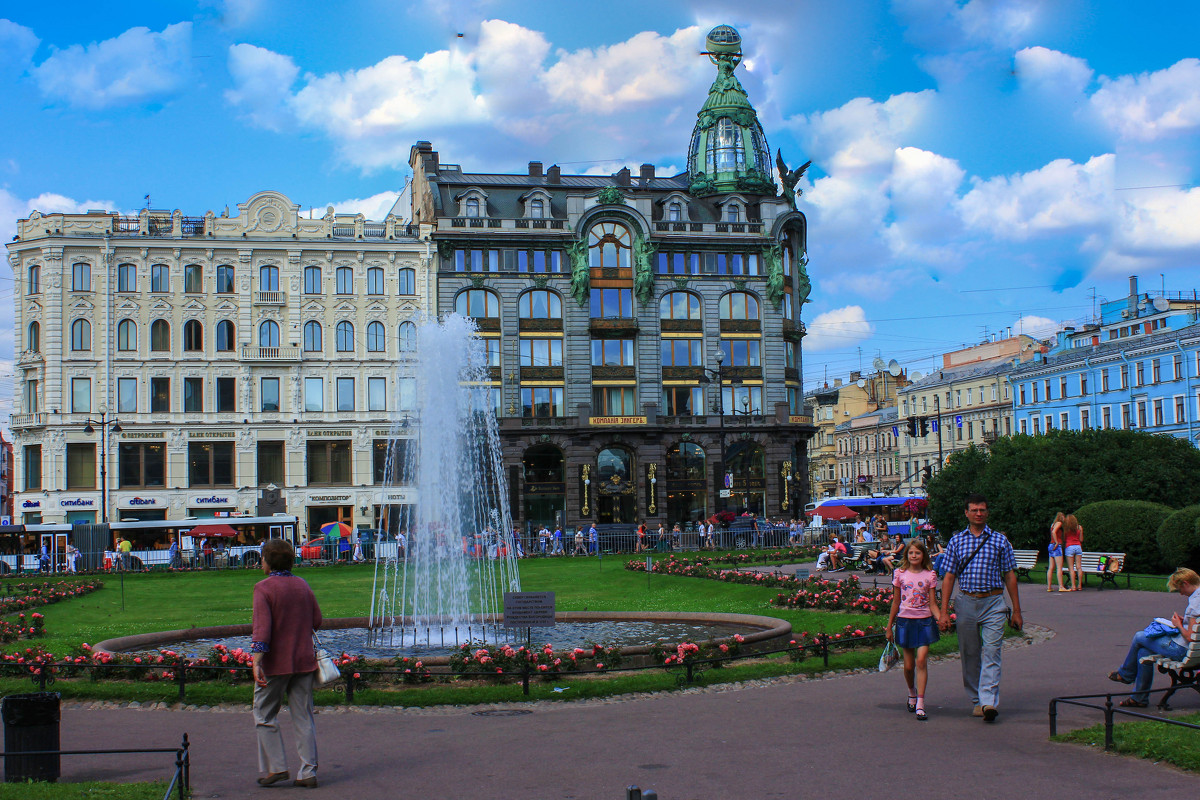 Санкт-Петербург.Здание компании Зингер (Дом Книги). :: Александр Лейкум –  Социальная сеть ФотоКто