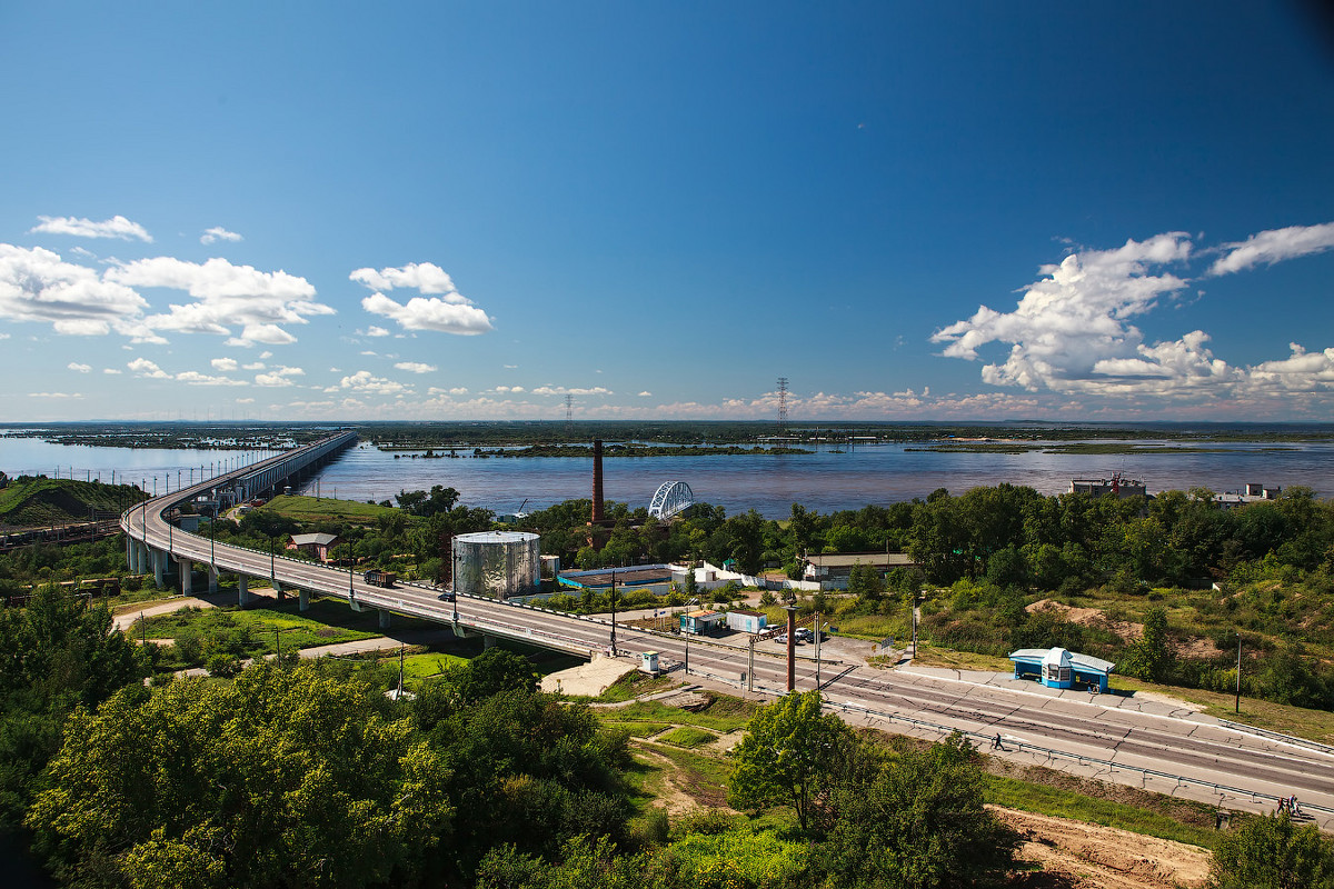 Мост через р. Амур г. Хабаровск - Игорь Грошев