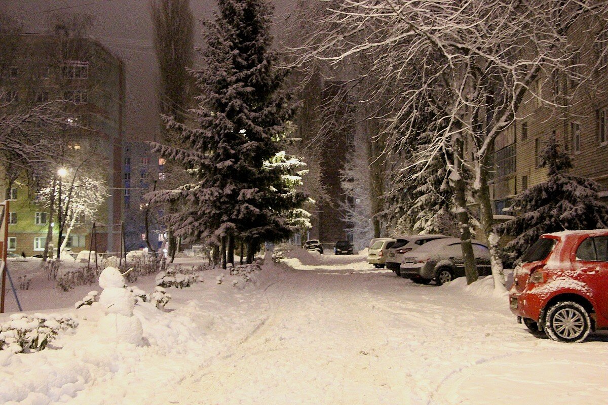 Зима в нашем дворе - Надежд@ Шавенкова