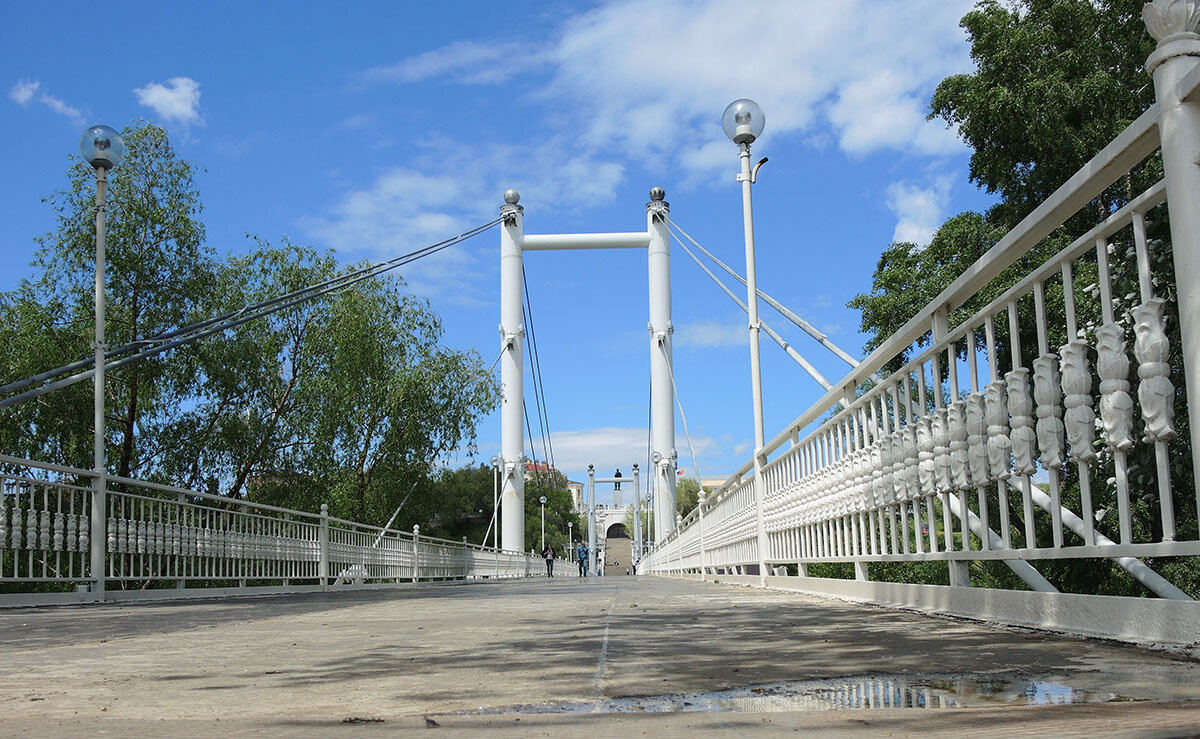 Мост через реку Урал, г. Оренбург - Александр 