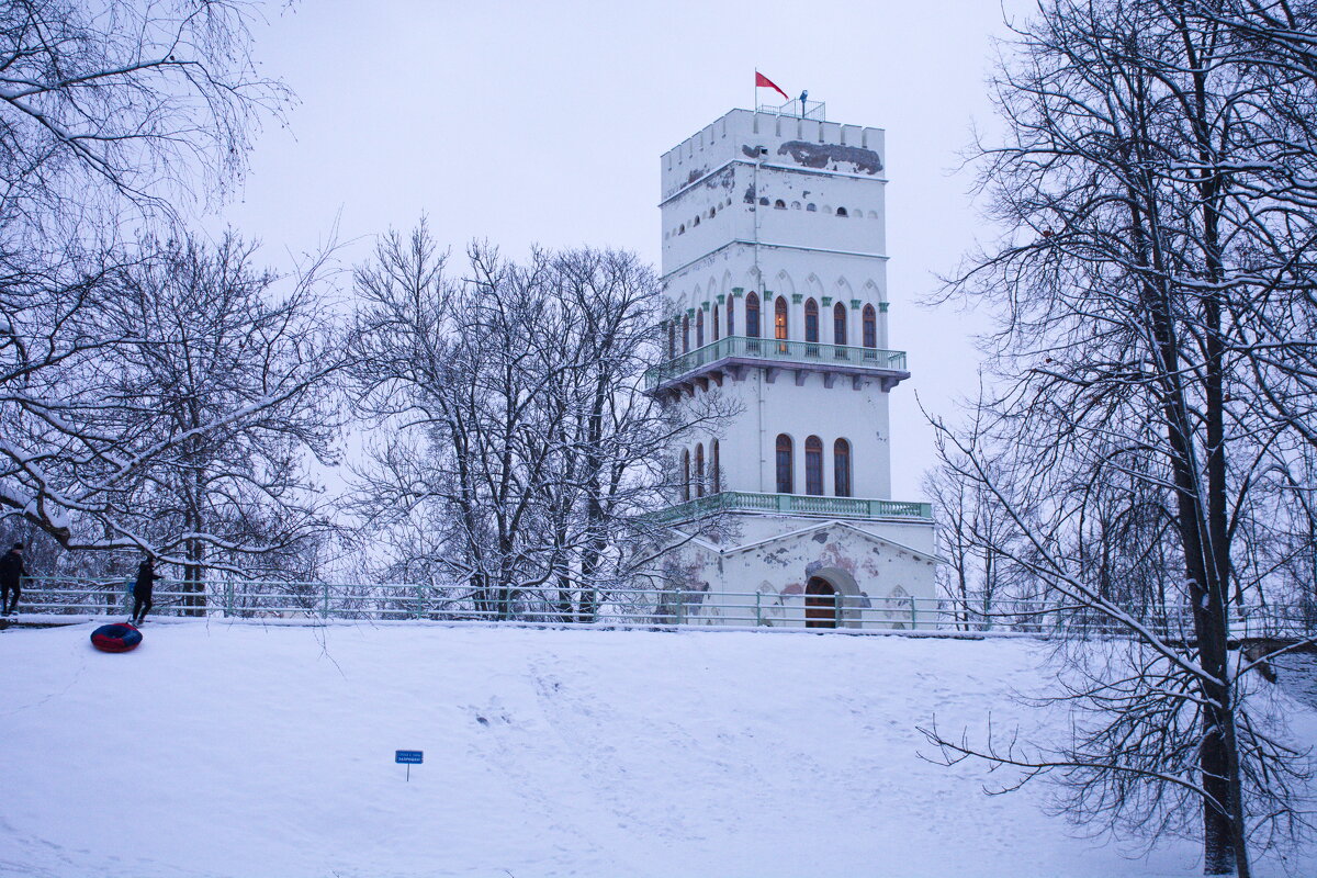 Белая башня белой зимой - Валентина Папилова