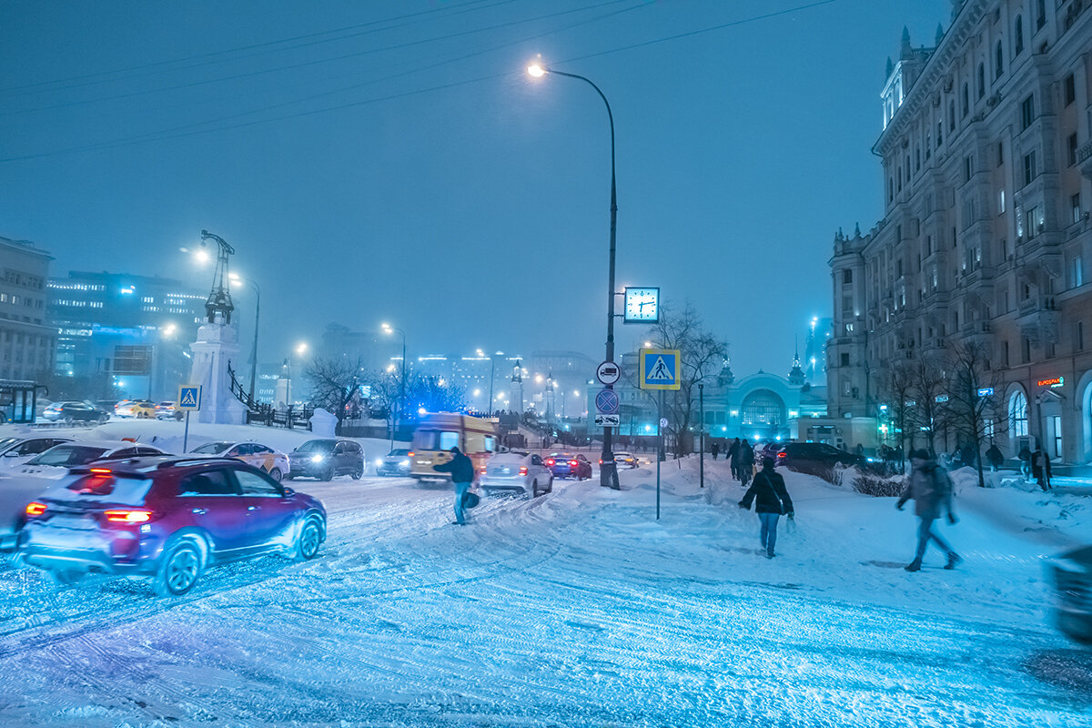 Москва, Ленинградский проспект, Белорусский вокзал - Игорь Герман