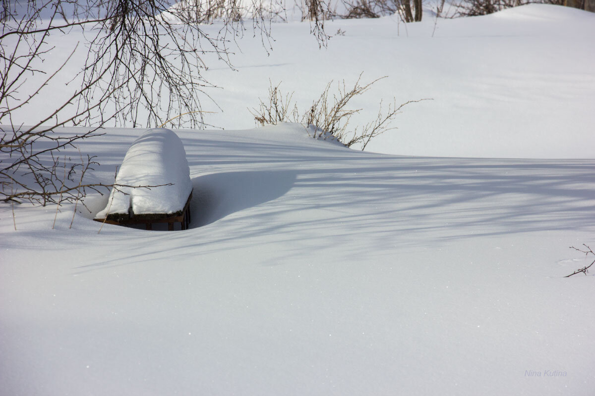 В снежной шапочке - Нина Кутина