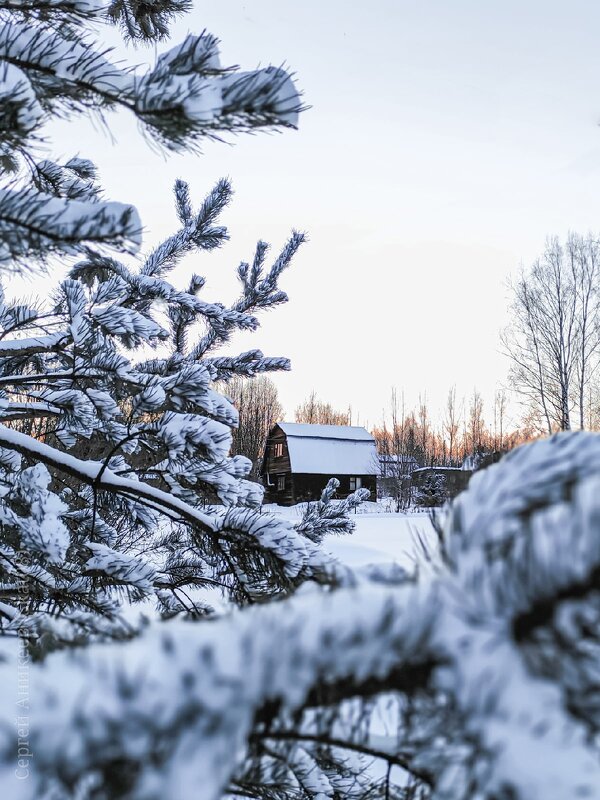 Домик в зимней деревне - Сергей Аникеев