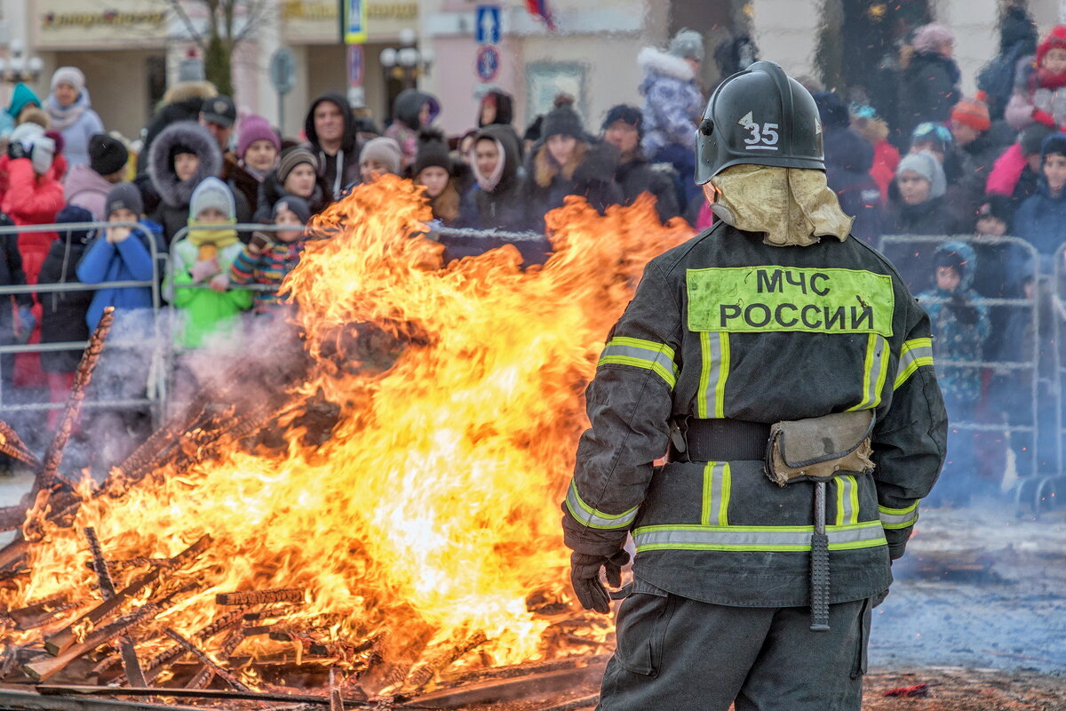 Вот и проводили Масленицу. - Анатолий. Chesnavik.