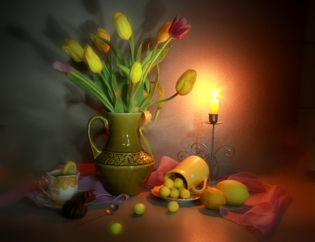 С  мартовскими тюльпанами... - Нэля Лысенко