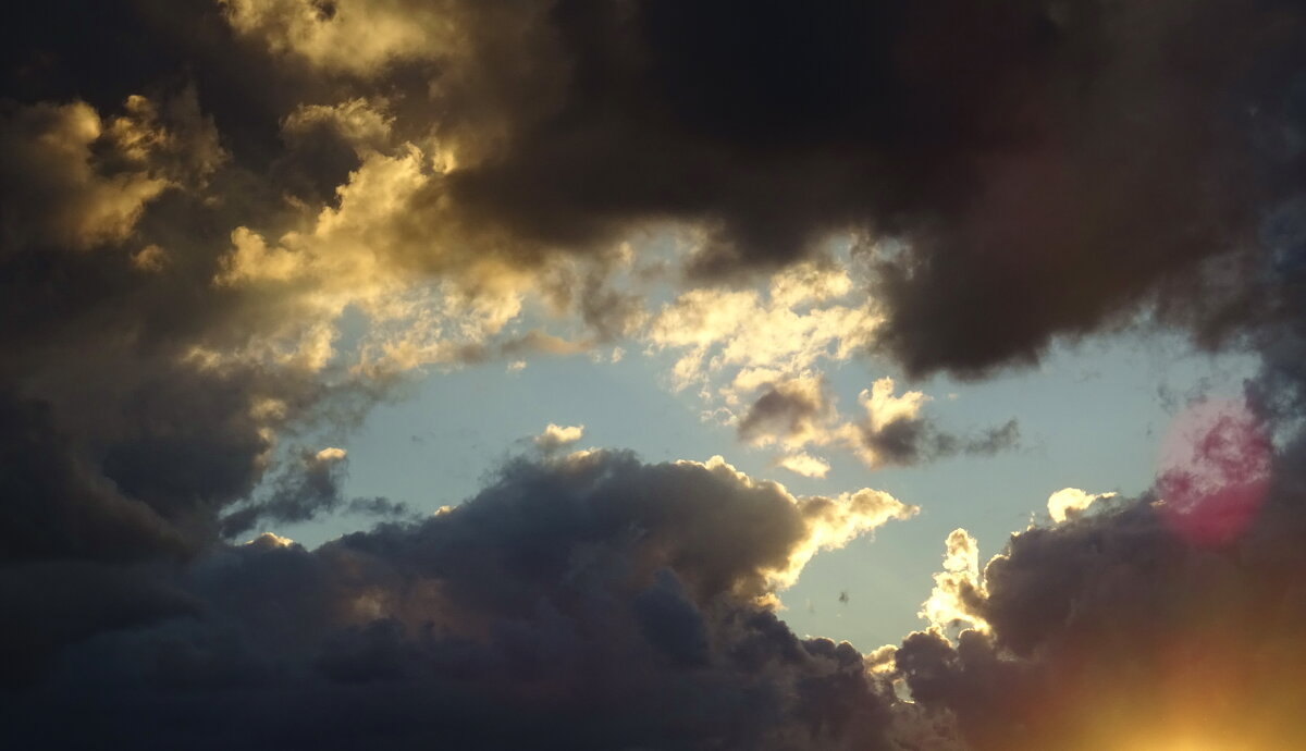 Рваные облака на закате - Татьяна Р 