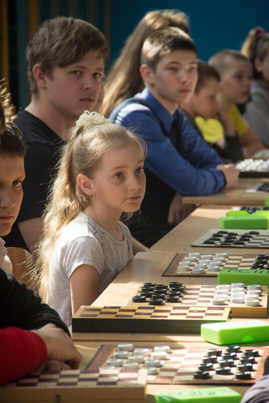 играем в шашки.... - Николай Иванович Щенов