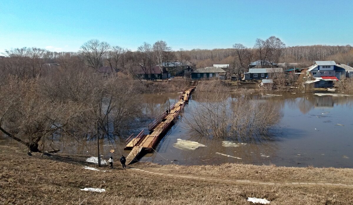 Весна/Мост через р.Трубеж - Galina Solovova