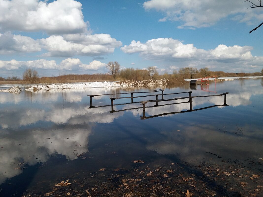 Разлив на озере - Galina Solovova