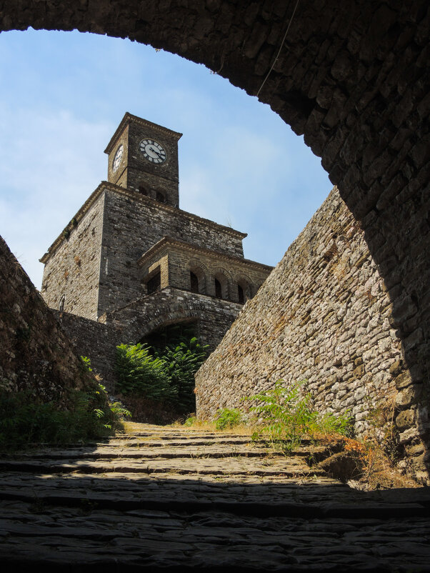 Крепость Гирокастра. Башня с часами - Maria Afanaseva