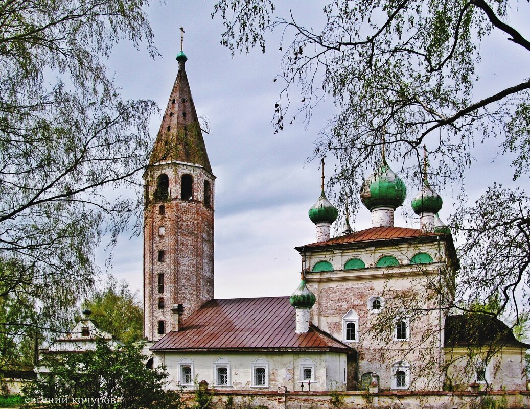 Село Вятское. Воскресенская церковь - Евгений Кочуров