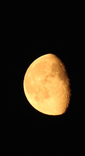 луна снята ночью - гульсина 