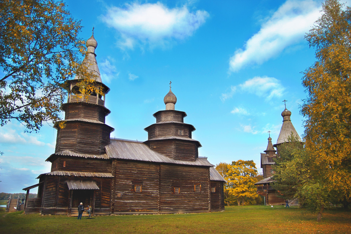 Великий Новгород деревянное зодчество