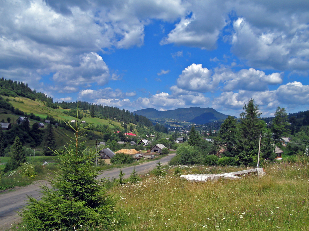 The Village in Carpathians - Roman Ilnytskyi
