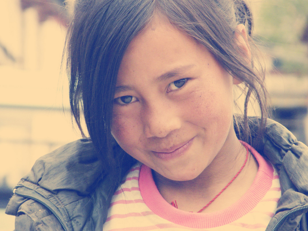 Портрет тибетской девочки - Тамара Гераськова