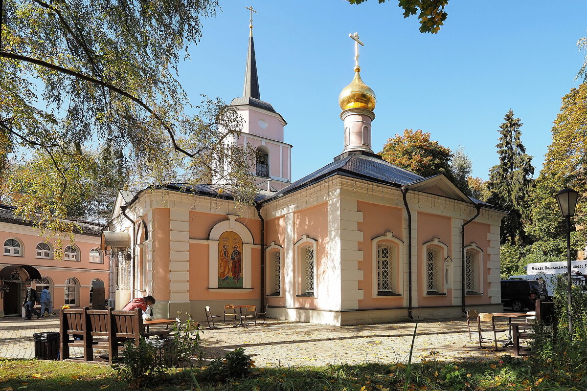 Церковь Покрова Пресвятой Богородицы в Покровском-Глебове-Стрешневе. - Евгений Седов