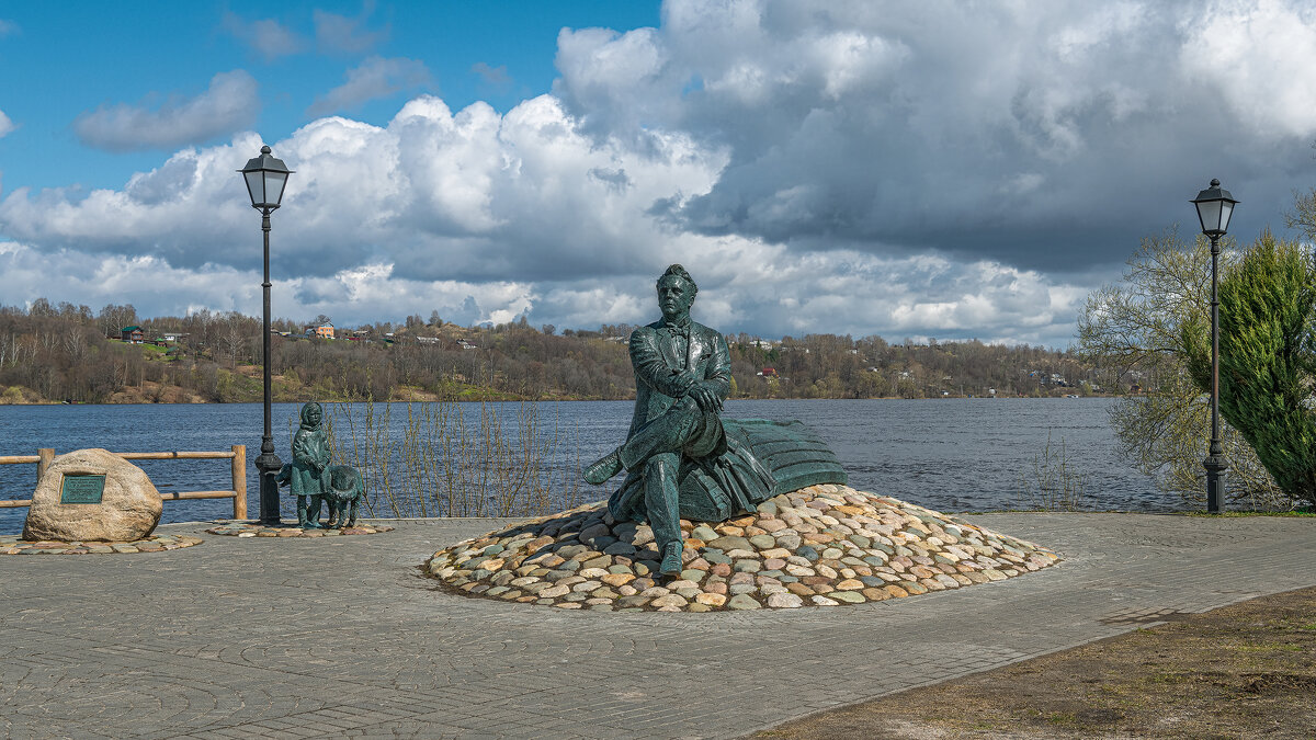 Памятник Фёдору Шаляпину. г. Плёс. Ивановская область - Борис Гольдберг