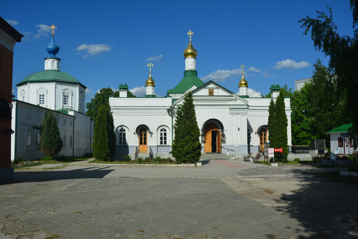 Основные строения Троицкого монастыря в Рязани - Александр Буянов