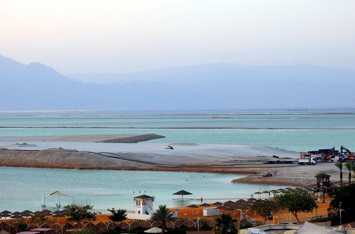 Ликвидация провалов Мертвого моря,путем строительства  еще одного пирса - Гала 