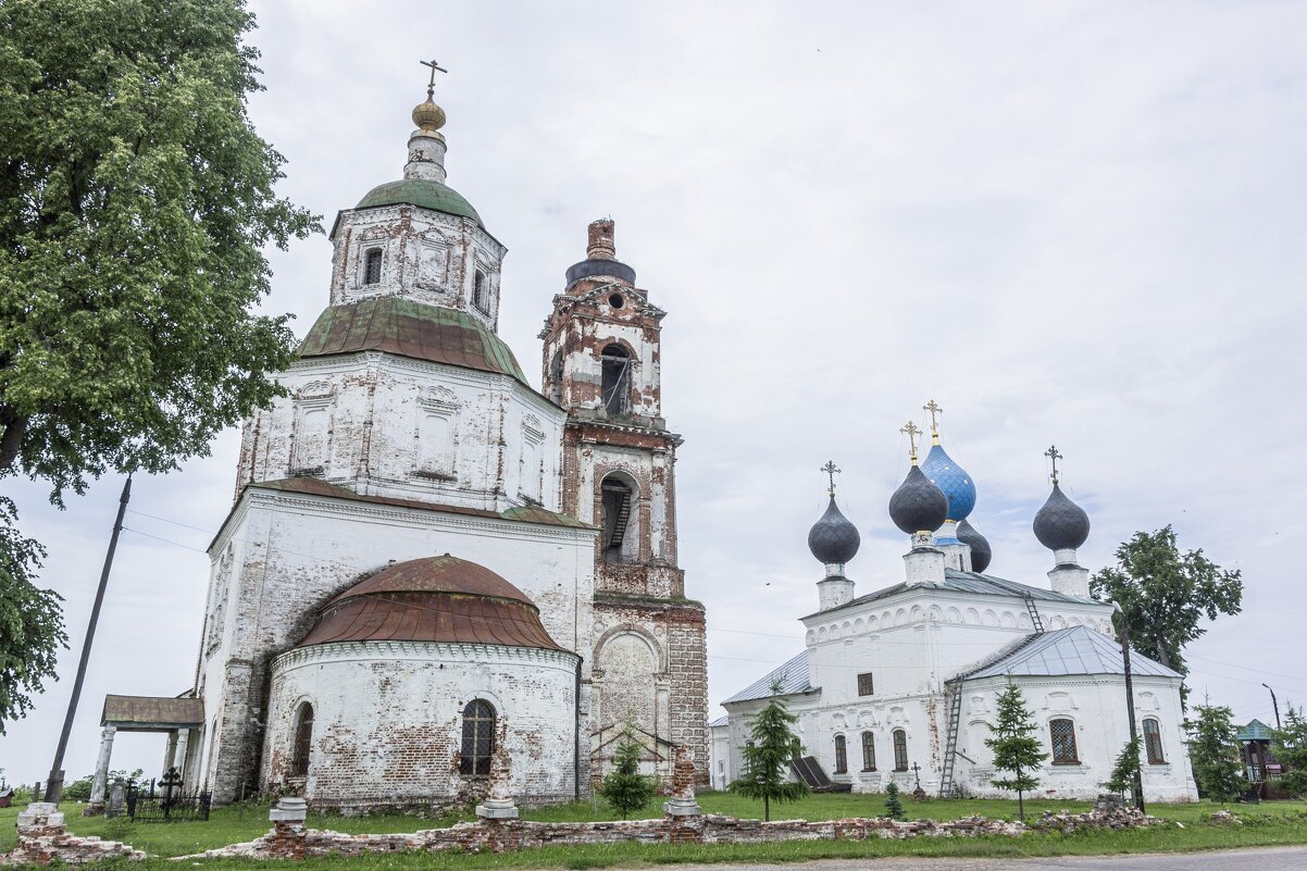 храмовый ансамль в селе Николо-Погост - Татьяна Себина 