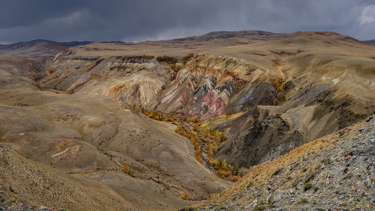 Ущелье ручья Кызыл-Чин. Марс-2 - Виктор Четошников