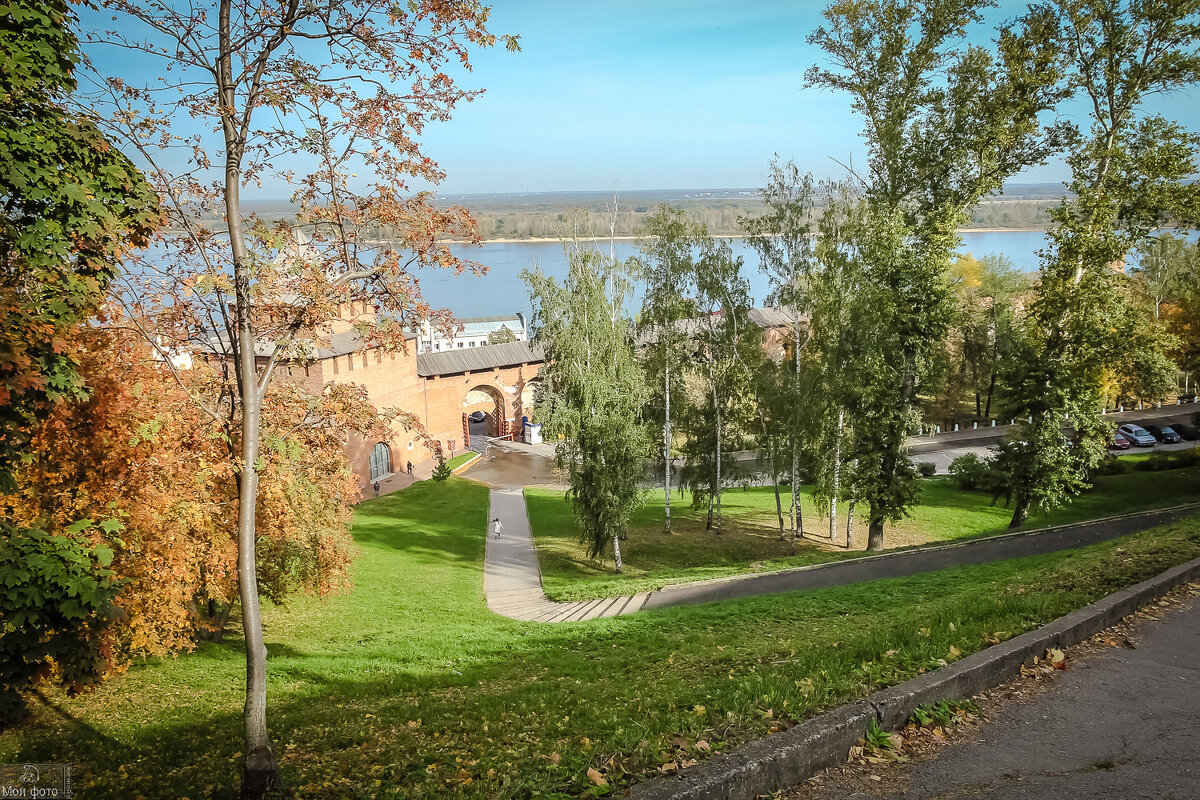 Спуски и подъемы в Новгородском Кремле. - Nonna 