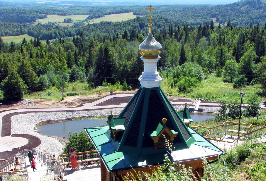 В Белогорском монастыре. - Евгений Шафер