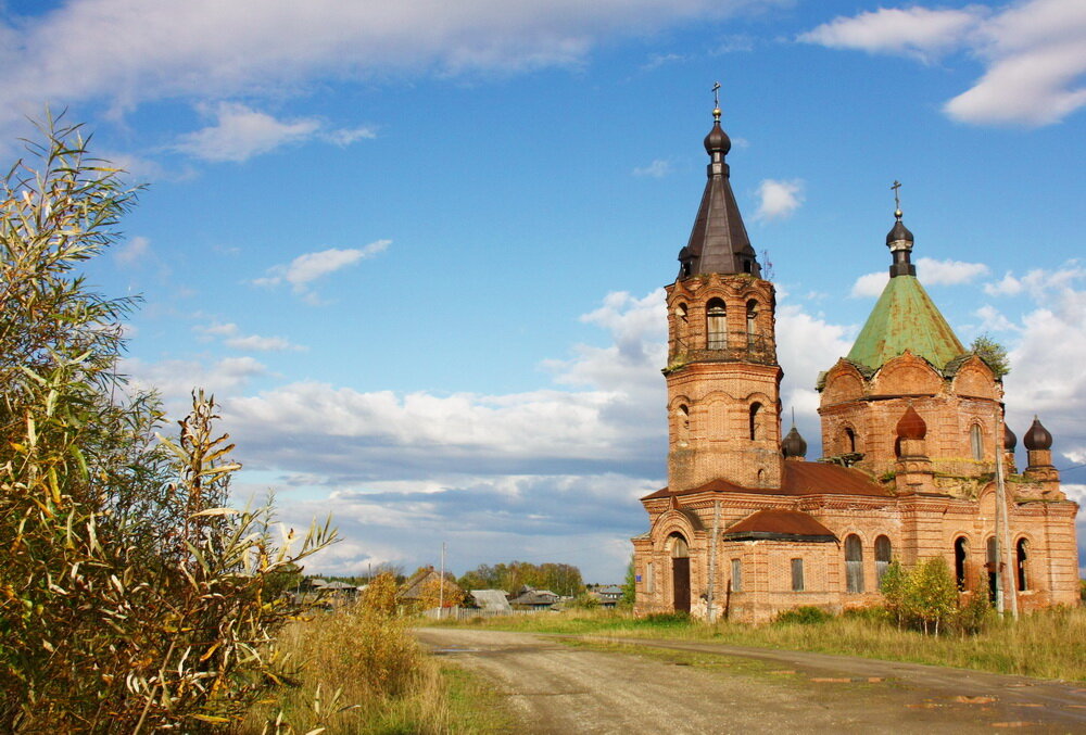 Введенская церковь в Камгорте, Пермский край. - Евгений Шафер