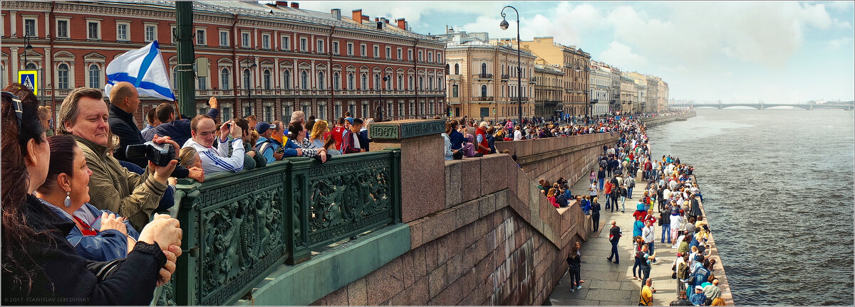 My magic Petersburg_03867_День Военно-Морского Флота. Наб. Кутузова. 2017 - Станислав Лебединский