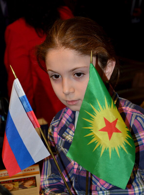 Открытие представительства Сирийского Курдистана в Москве - Мария Коледа