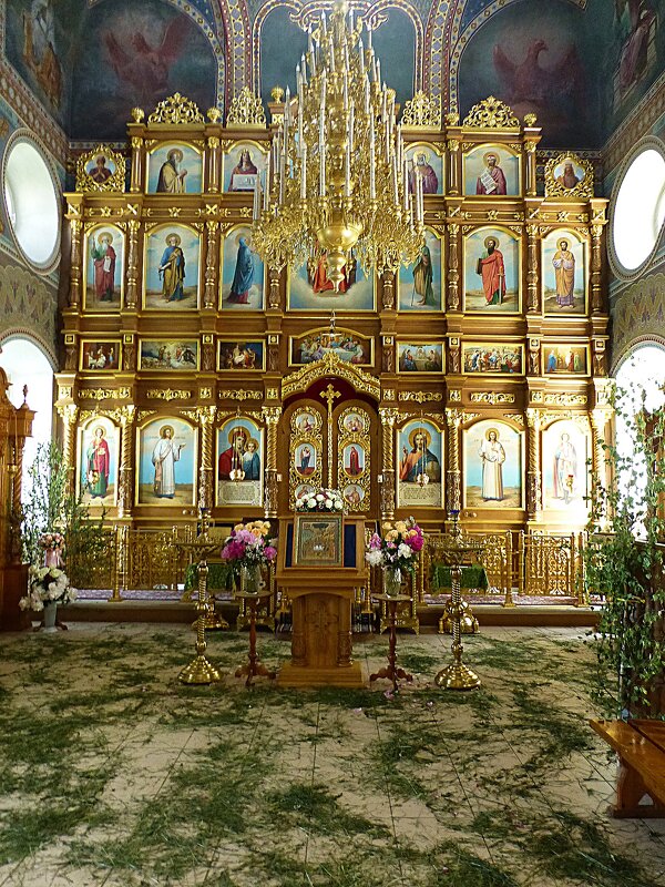 Иконостас Казанской церкви в селе Константиново - Лидия Бусурина