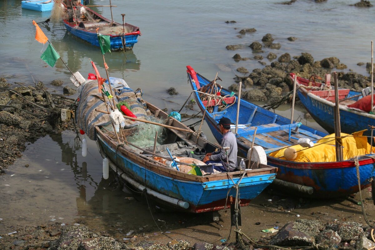 Вьетнам, Вунгтау, рыбаки - Evgeny Mameev