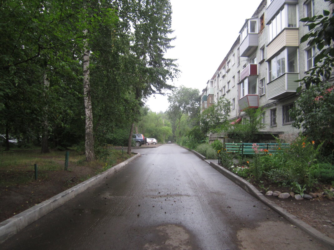 Поздний день в городе Бийске. - AborigenBiyska 