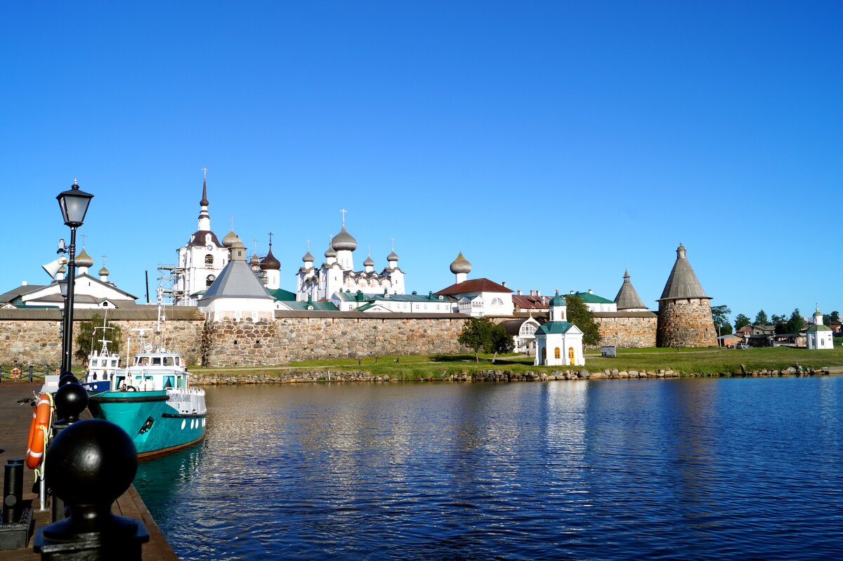 Соловки. Вид на Кремль с Монастырской бухты - Gal` ka