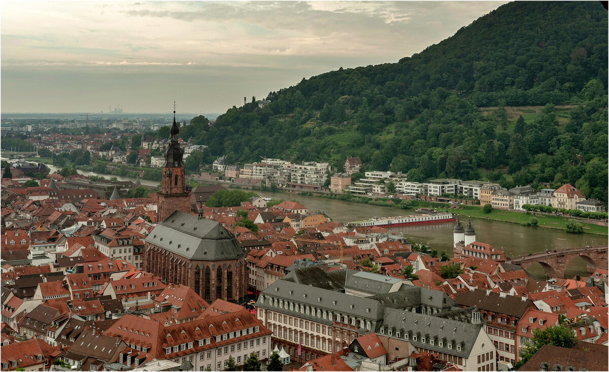 Heidelberg, Germany /Вид из замка на Старый город/ - Bo Nik