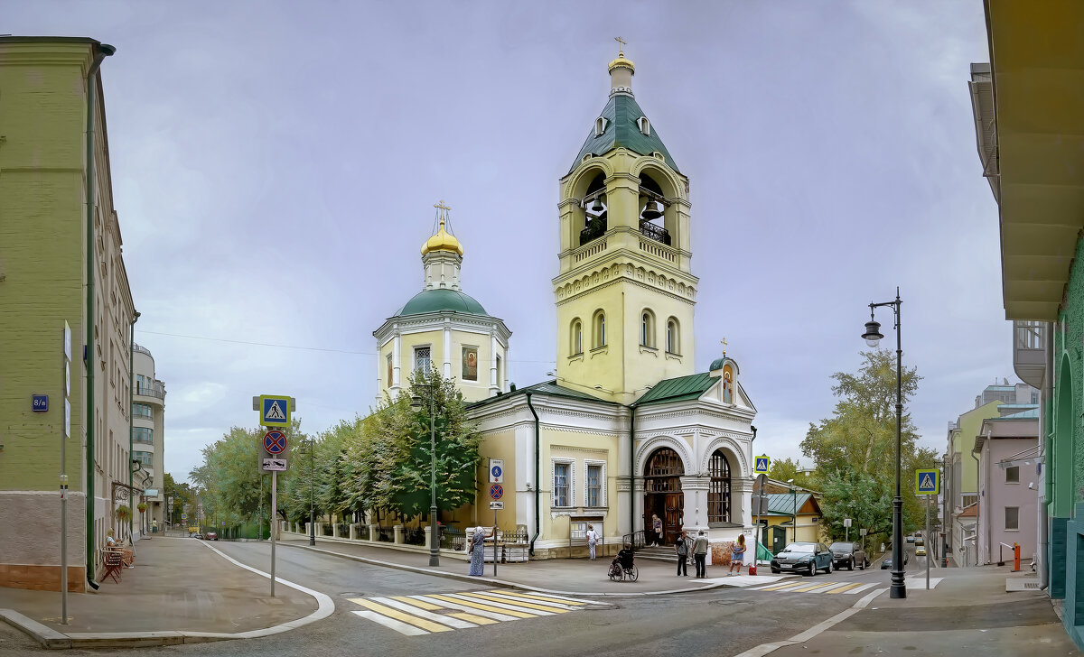 Москва. Храм пророка Божия Илии в Обыденском переулке. - В и т а л и й .... Л а б з о'в